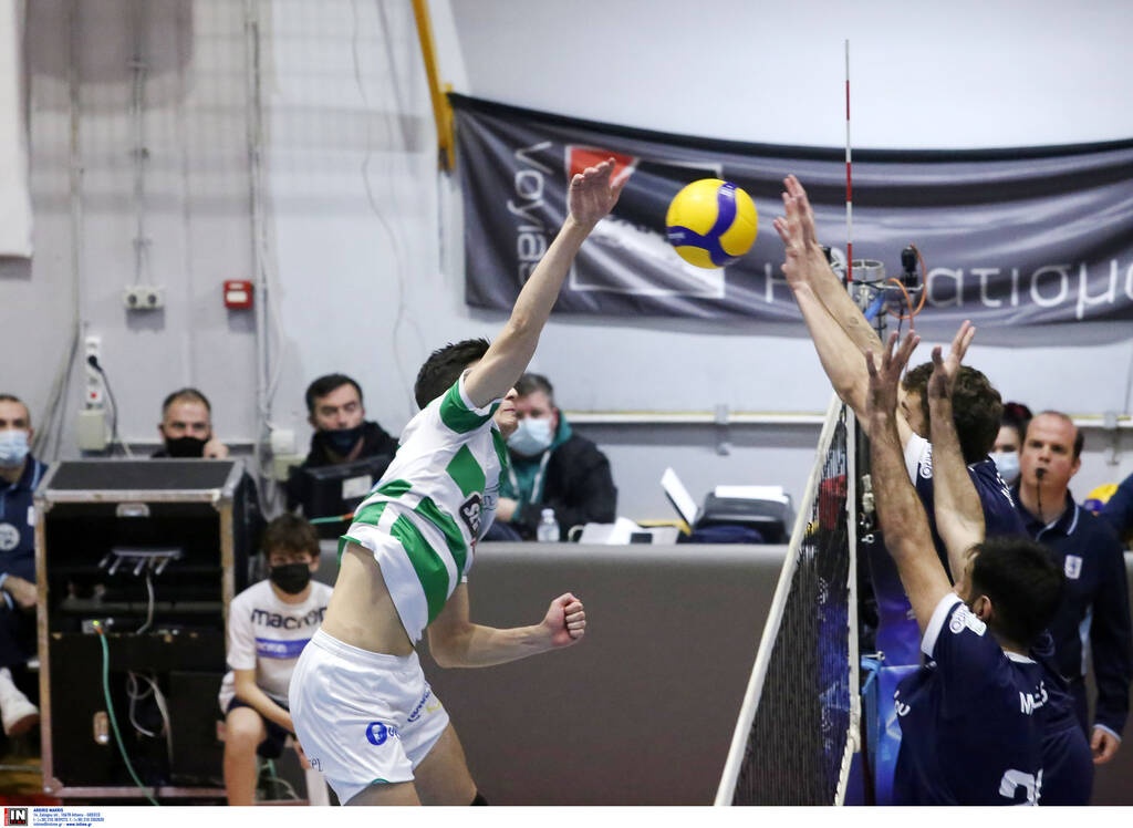 Volley League Ανδρών: «Καθάρισε» και την Κηφισιά ο Παναθηναϊκός και κάνει Πρωτοχρονιά στην κορυφή
