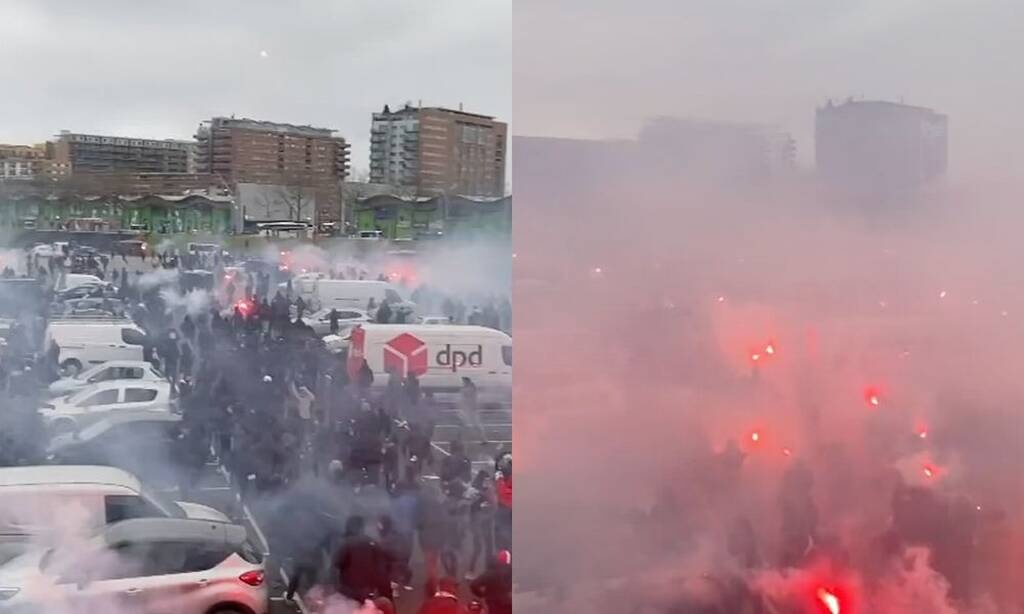 Χάος στην Ολλανδία - Επίθεση των οπαδών της Φέγενορντ στο πούλμαν του Άγιαξ! (videos)