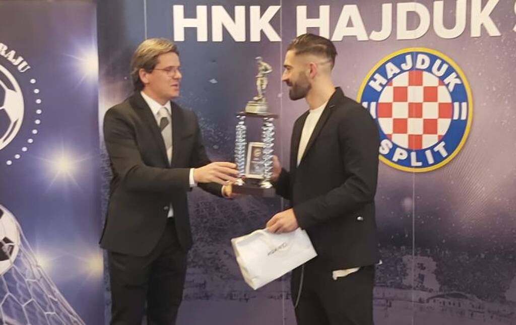 Σάρωσε ο Λιβάγια - Αναδείχτηκε κορυφαίος ποδοσφαιριστής στην Κροατία (photos+video)