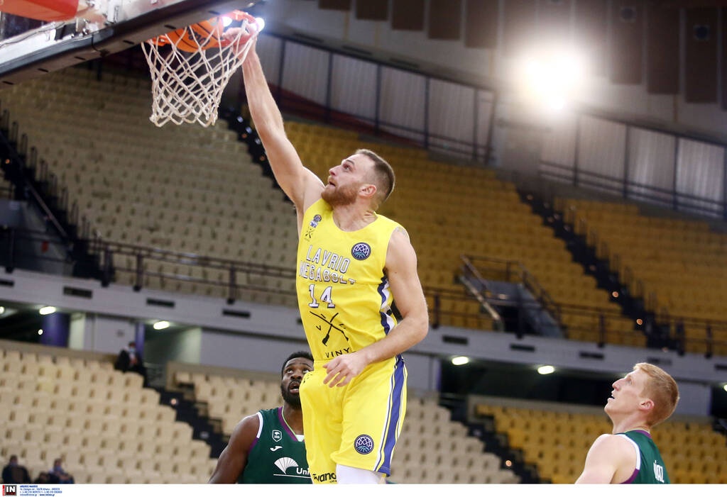 Λαύριο - Μάλαγα 70-58: Πήρε την πρόκριση στο play-in του BCL – Φεύγει την Παρασκευή ο Κάρτερ!