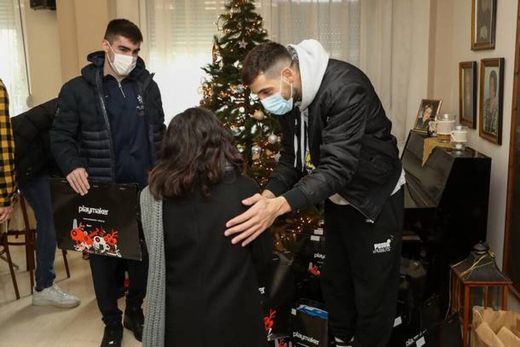 ΕΣΑΚΕ: Το μπάσκετ πρόσφερε αγάπη, χαρά και δώρα στο Χριστοδούλειο Ίδρυμα