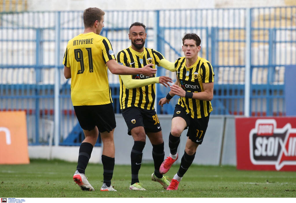 ΑΕΚ Β-Αστέρας Βλαχιώτη 1-0: «Καθάρισε» με Γιούση (photos)
