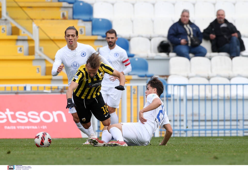 ΑΕΚ Β-Αστέρας Βλαχιώτη 1-0: «Καθάρισε» με Γιούση (photos)