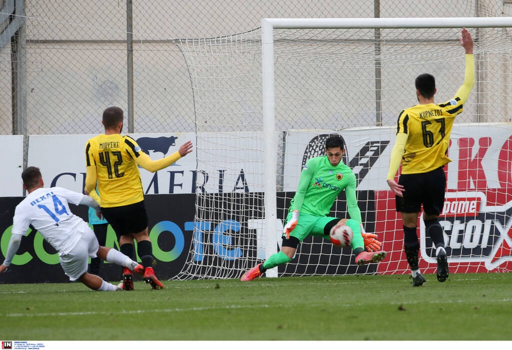 ΑΕΚ Β-Αστέρας Βλαχιώτη 1-0: «Καθάρισε» με Γιούση (photos)