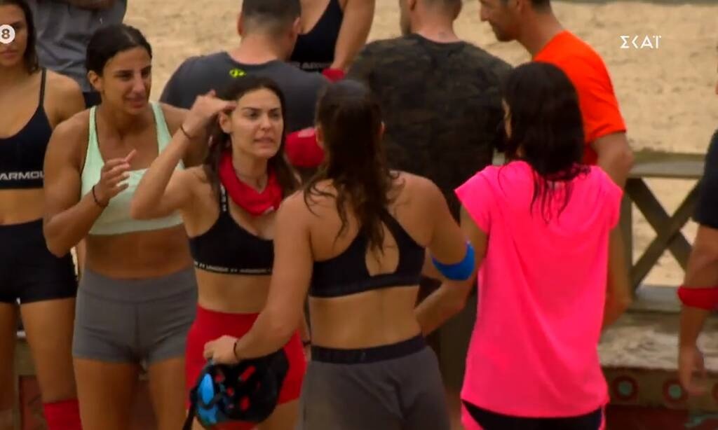 Survivor: Χαμός στον αγώνα ασυλίας - Πήγαν να πιαστούν στα χέρια Βρισηίδα και Ασημίνα (photos+video)