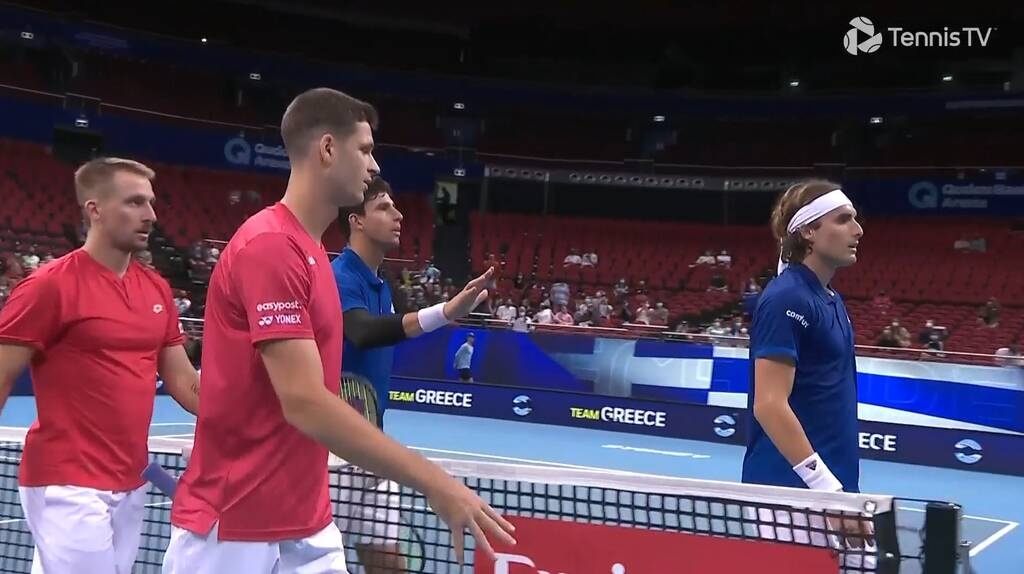 ATP Cup: Ελληνική νίκη στο διπλό με Τσιτσιπά