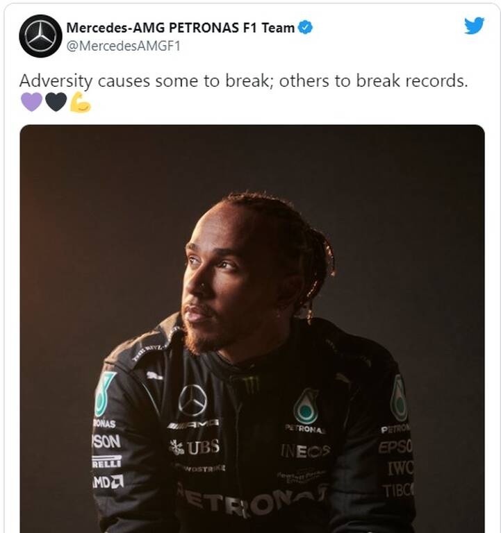Formula 1: Ανατροπή με Χάμιλτον - Το μήνυμα που δείχνει τις προθέσεις του (photo)