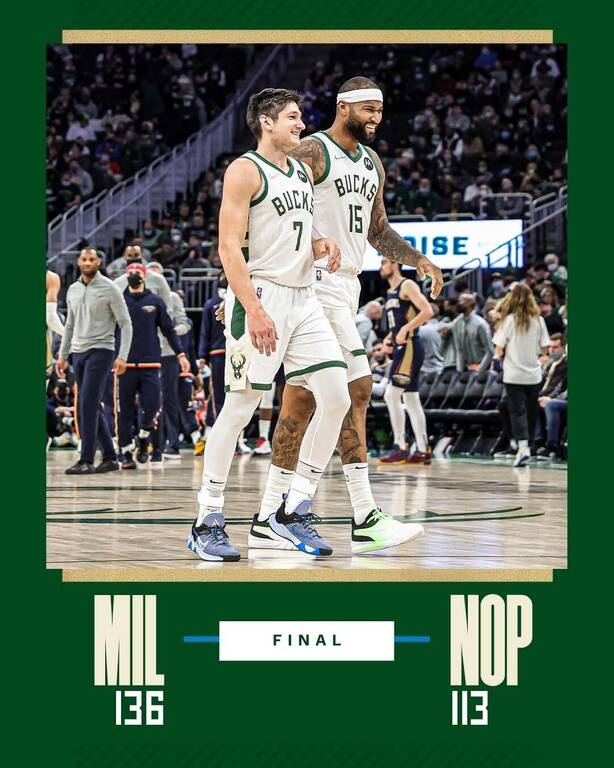 NBA: Συνέχεια στο σερί οι Μπακς με… triple double του Giannis (photos+video)