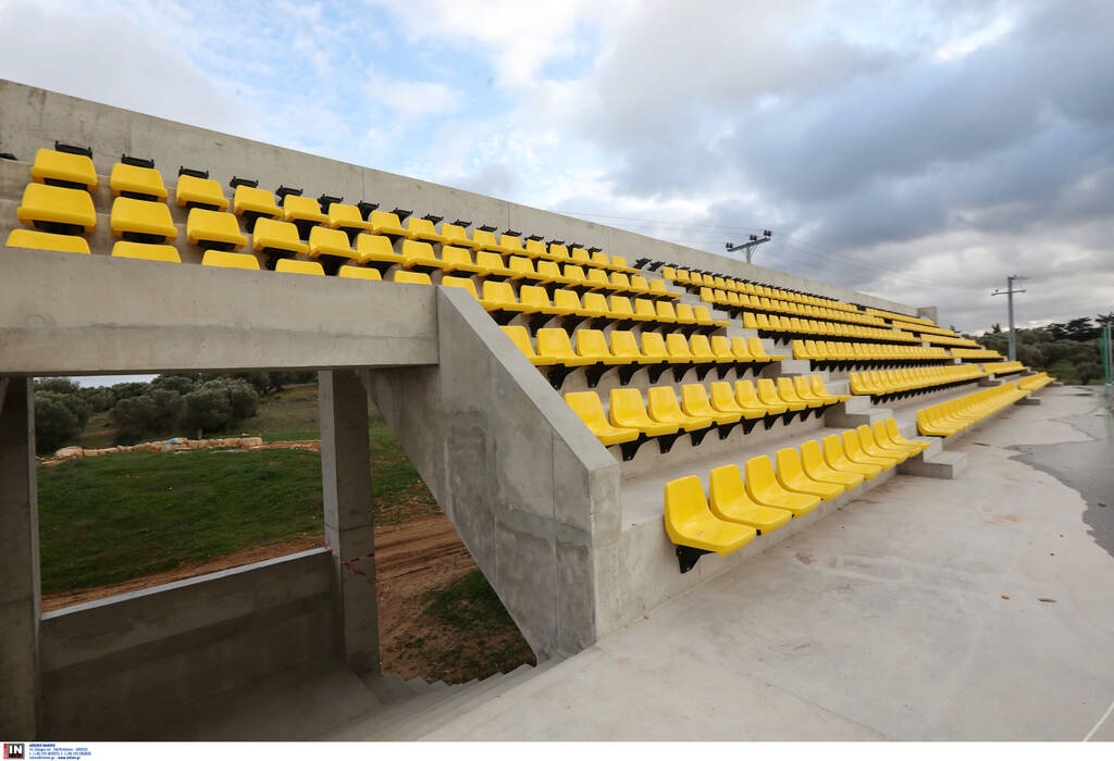 ΑΕΚ: Σχεδόν έτοιμο το γήπεδο στα Σπάτα (photos)