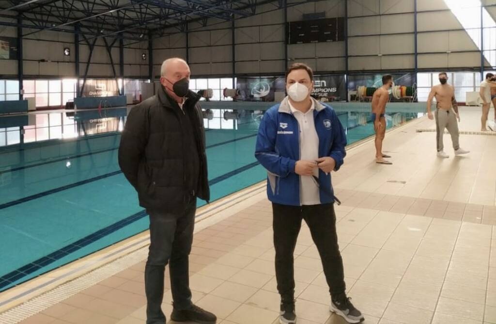 Πόλο: «Ποδαρικό» στο 2022 στην πισίνα με προπόνηση για την Εθνική ομάδα Ανδρών (photos)