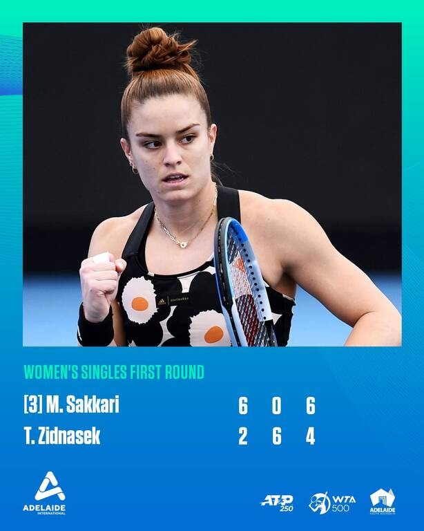 Μαρία Σάκκαρη: «Δεν έπαιξα καλά, αλλά βρήκα τον τρόπο να κερδίσω και είναι αρκετό»