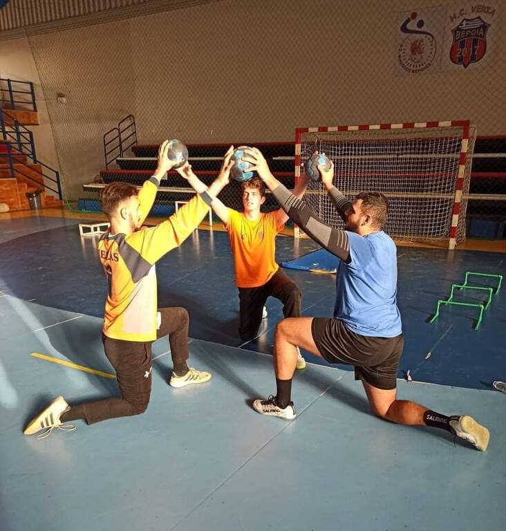 Χάντμπολ: Θετικό πρόσημο στο καμπ τερματοφυλάκων στη Βέροια