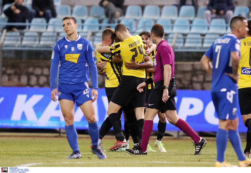 Λαμία-ΑΕΚ 16η αγωνιστική 5/1/22