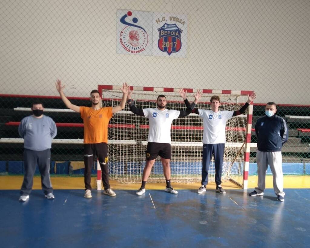 Χάντμπολ: Θετικό πρόσημο στο καμπ τερματοφυλάκων στη Βέροια