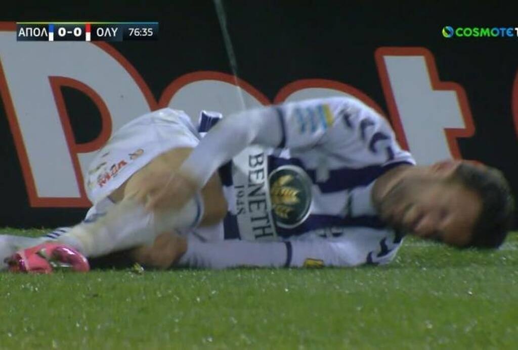 Απόλλων Σμύρνης-Ολυμπιακός: Η φάση με το μαρκάρισμα του Μπα στον Γιαννιώτα (video)