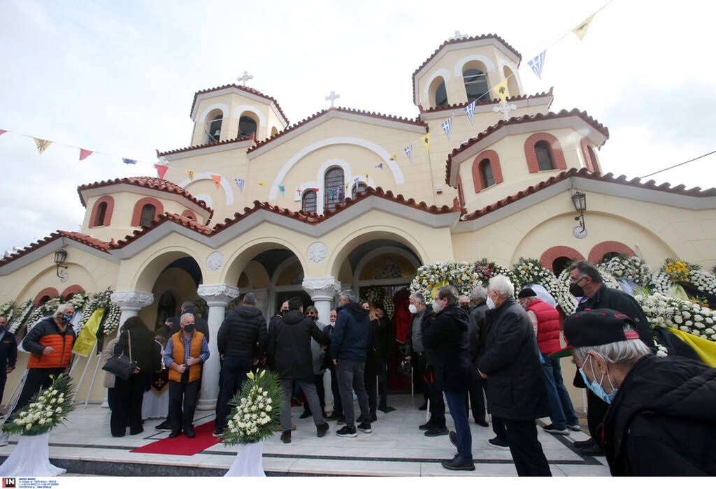 ΑΕΚ: Συγκίνηση στο ύστατο χαίρε στον Στέλιο Σεραφείδη