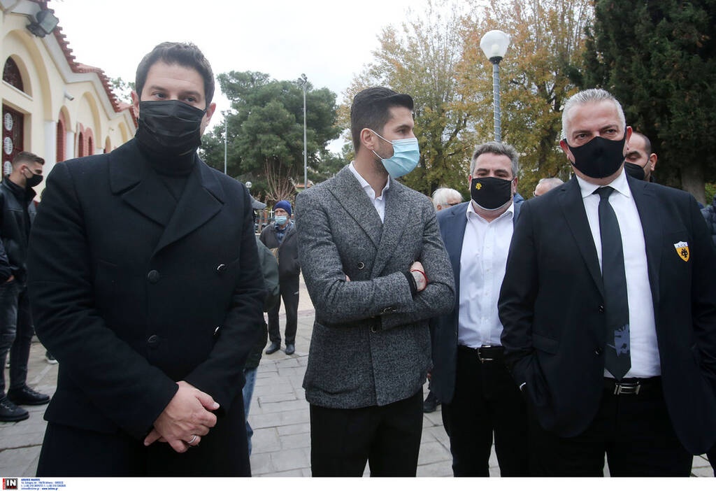ΑΕΚ: Συγκίνηση στο ύστατο χαίρε στον Στέλιο Σεραφείδη