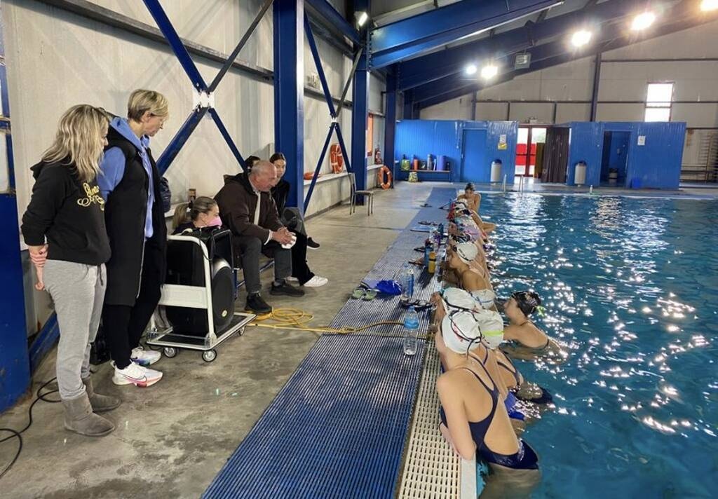 Καλλιτεχνική Κολύμβηση:Ο Πρόεδρος, Κυριάκος Γιαννόπουλος στο Καμπ της Εθνικής ομάδας Γυναικών (pics)