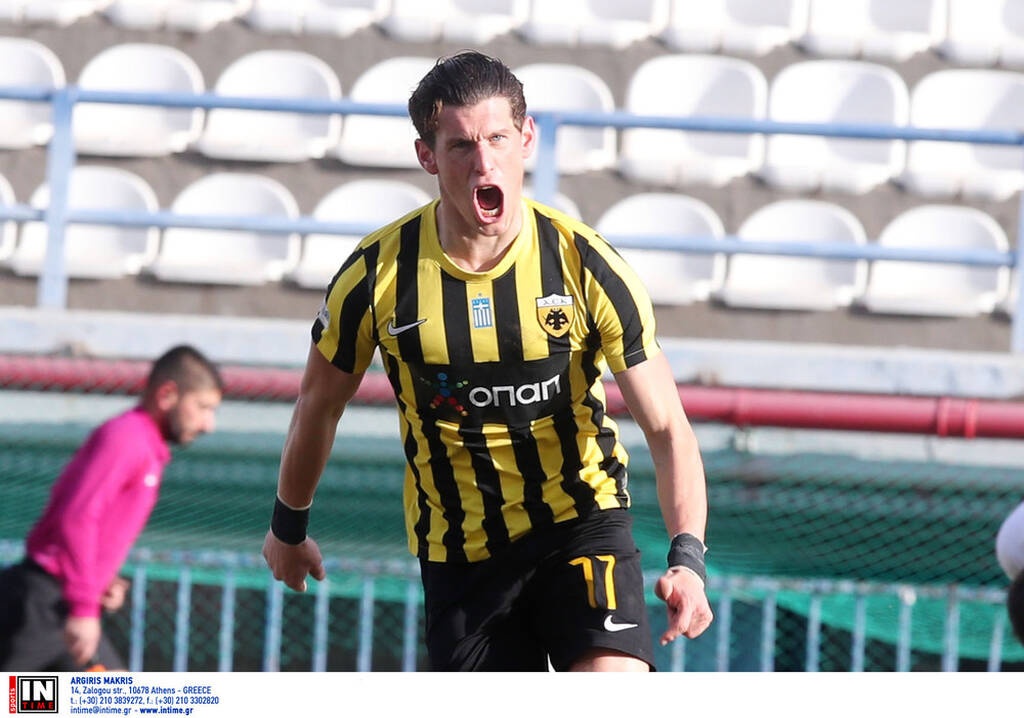 ΑΕΚ Β-Λεβαδειακός: Σκόραρε ο Γιούσης στο… χωράφι του Αιγάλεω (video)