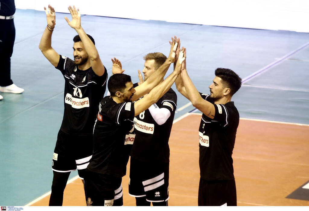 Volley League ανδρών: Εύκολα ο ΠΑΟΚ την Κηφισιά (videos+photos)