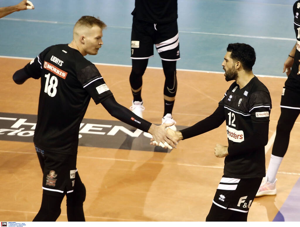 Volley League ανδρών: Εύκολα ο ΠΑΟΚ την Κηφισιά (videos+photos)