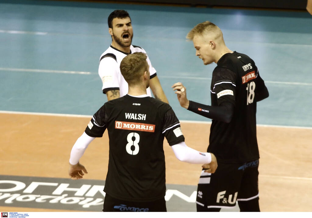 Volley League ανδρών: Εύκολα ο ΠΑΟΚ την Κηφισιά (videos+photos)