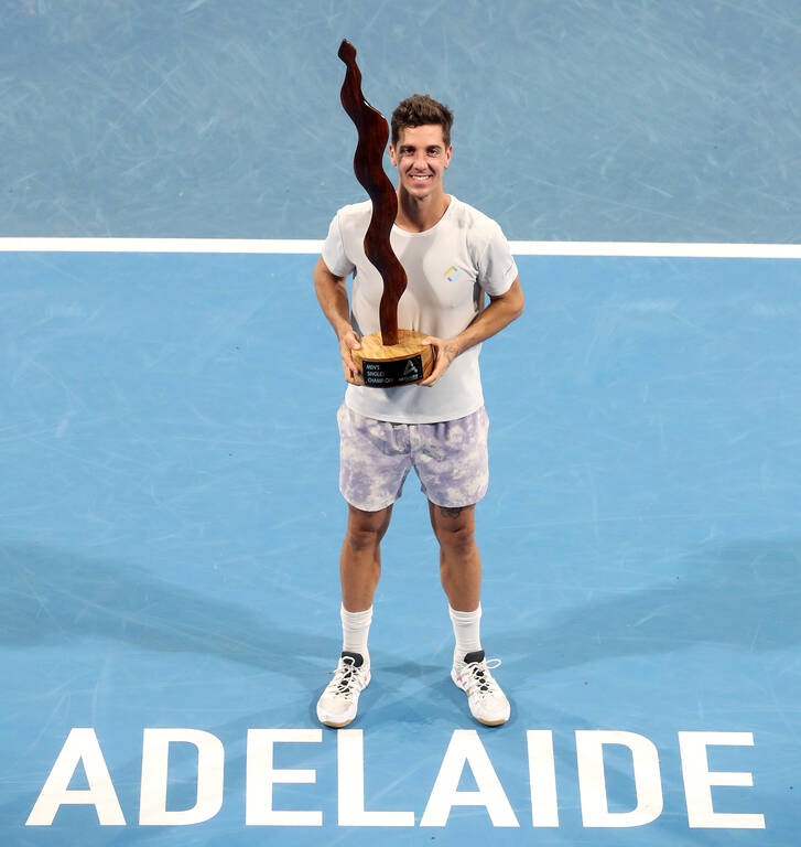 Adelaide International: «Βασιλιάς» στην Αδελαΐδα ο Θανάσης Κοκκινάκης (photos+videos)