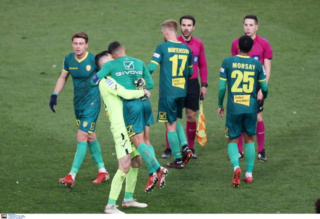 Παναιτωλικός: Ιστορική νίκη με ΑΕΚ στο ΟΑΚΑ - Το απίθανο γκολ του Μεντόσα (photos+video)