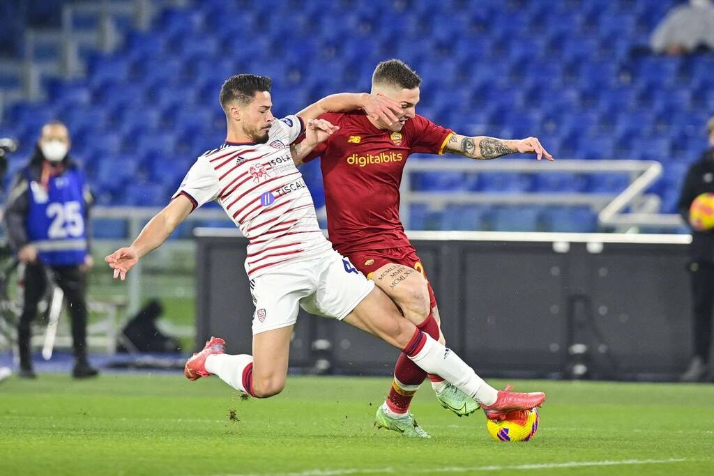 Serie A: Με σκόρερ Ολιβέιρα και τρόπο Μουρίνιο, νίκησε η Ρόμα την Κάλιαρι (Videos+Photos)