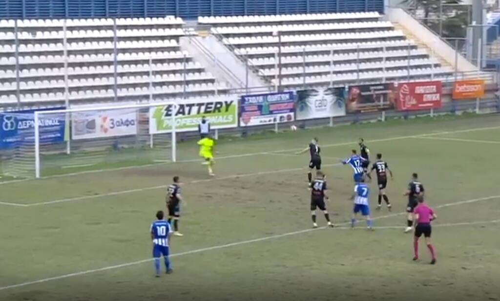 Απίθανο αυτογκόλ στην Super League 2 (video)