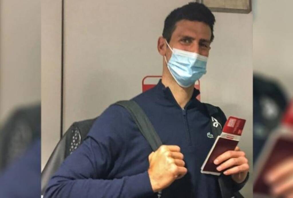 Τζόκοβιτς: Επέστρεψε στη Σερβία και αποθεώθηκε (photos+videos)