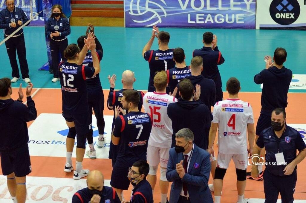 Volley League Ανδρών: Ποδαρικό με το… δεξί για τον Φοίνικα Σύρου με 3-0 σετ τον Μίλων(photos+videos)