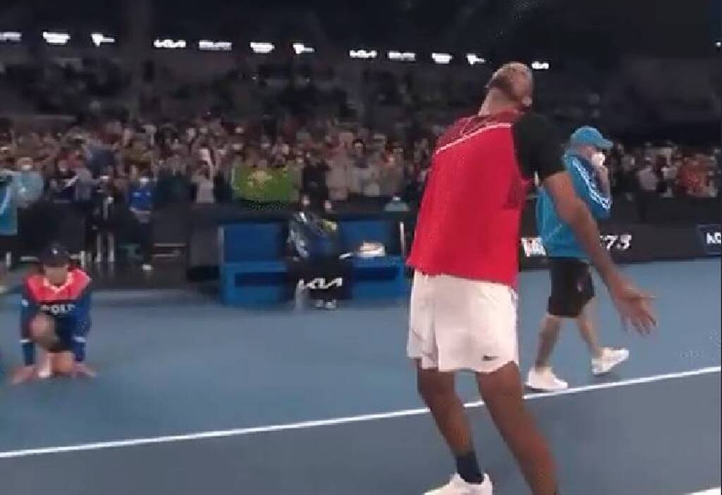 Australian Open: Στον 2ο γύρο προκρίθηκε ο… Ρονάλντο του τένις, Νικ Κύργιος (video+photos)
