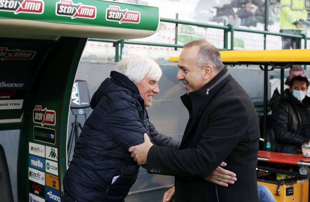 Παναθηναϊκός-Αναγέννηση Καρδίτσας: Η φιλοφρόνηση του Αμανατίδη στον Γιοβάνοβιτς (Photos)