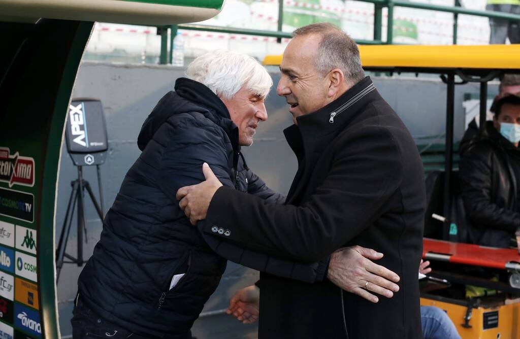 Παναθηναϊκός-Αναγέννηση Καρδίτσας: Η φιλοφρόνηση του Αμανατίδη στον Γιοβάνοβιτς (Photos)