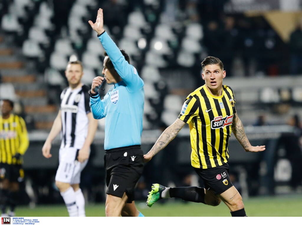 ΠΑΟΚ-ΑΕΚ: To VAR ακύρωσε γκολ του Τσούμπερ - Έχασε και μεγάλη ευκαιρία ο Ελβετός