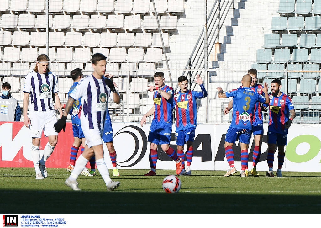 Βόλος-Απόλλων Σμύρνης 1-0: Με χτύπημα Φαν Βέερτ επέστρεψε στις νίκες (video+photos)