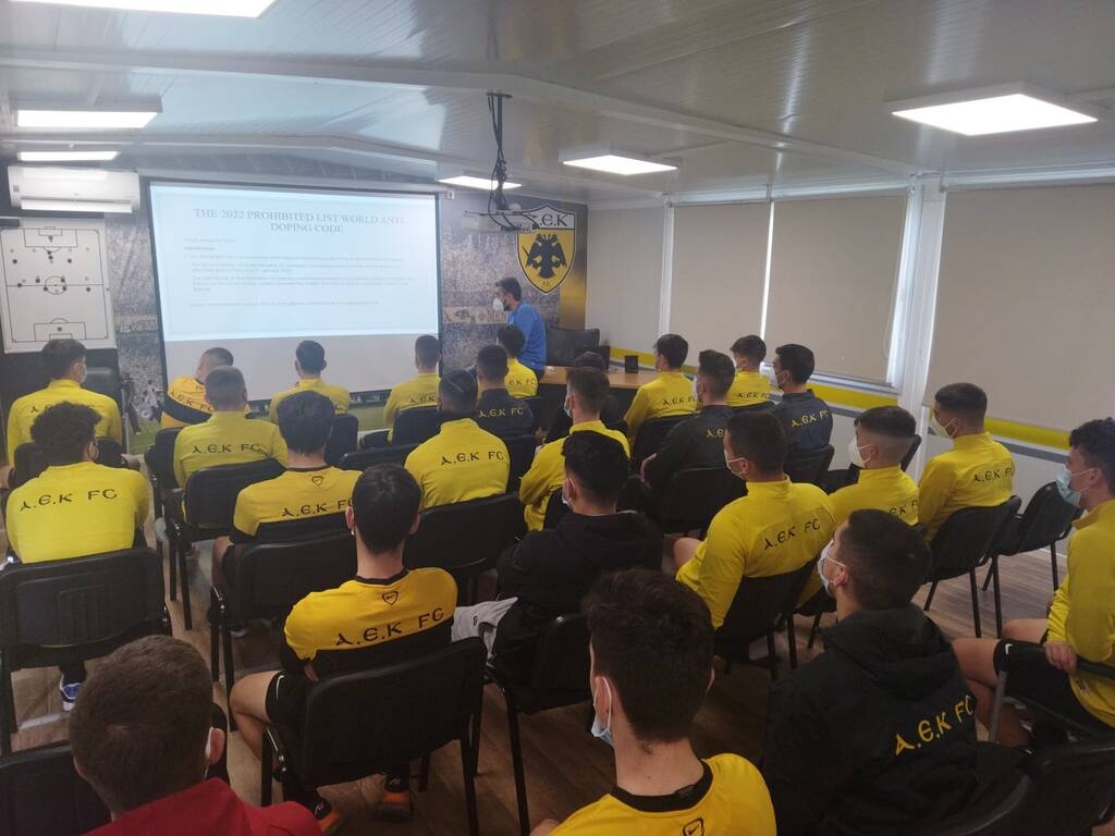 ΑΕΚ: Ενημέρωση για ντόπινγκ στην Κ17