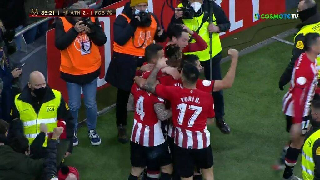 Copa del Rey: Ξέρανε την Μπαρτσελόνα η Μπιλμπάο και προκρίθηκε στους «8» (videos)