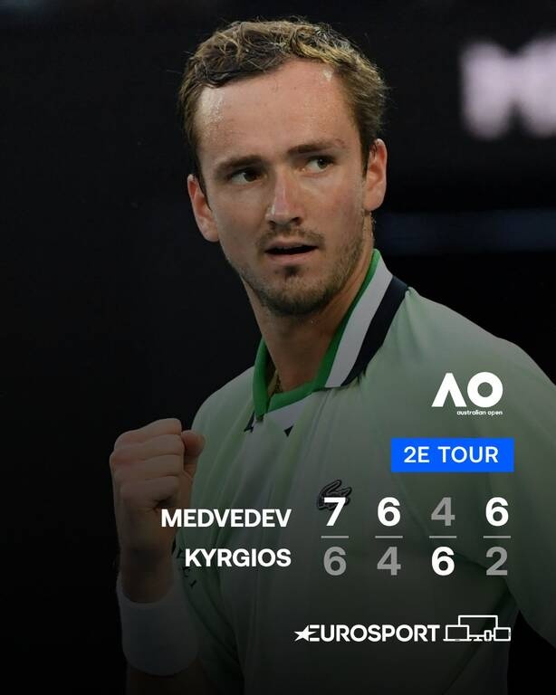 Australian Open: «Αντίο» για τον Νικ Κύργιο «λύγισε» από τον Ντανιίλ Μεντβέντεφ (videos+photos)