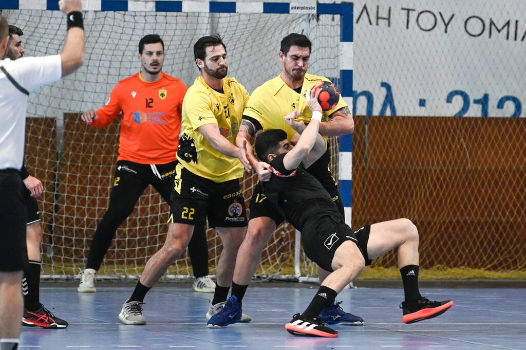 Handball Premier: Η ΑΕΚ νικήτρια στο ντέρμπι «Δικεφάλων» στην Πρεμιέρα της Β’ φάσης (photos+video)