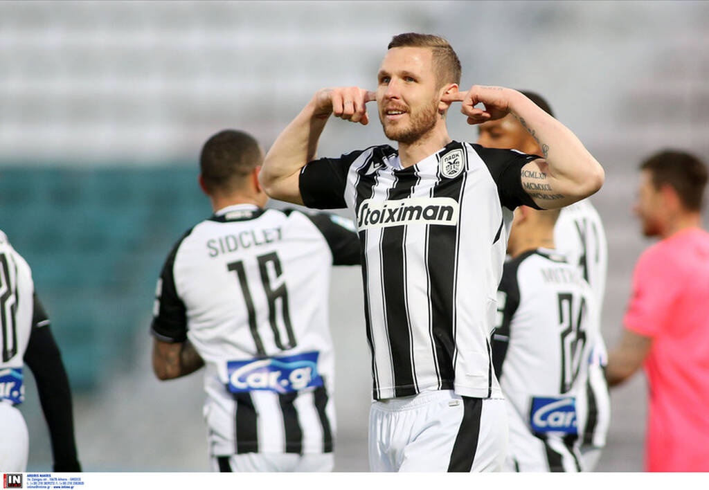 ΝΠΣ Βόλος-ΠΑΟΚ: Διπλό χτύπημα με πέναλτι Κούρτιτς, κεφαλιά Ίνγκασον και 0-2! (video)