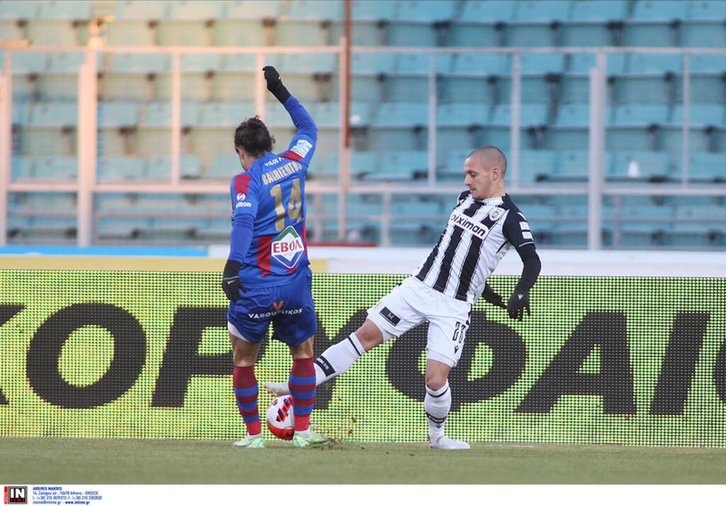 ΝΠΣ Βόλος-ΠΑΟΚ: Διπλό χτύπημα με πέναλτι Κούρτιτς, κεφαλιά Ίνγκασον και 0-2! (video)