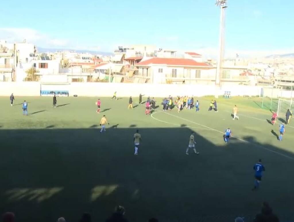 Γ' Εθνική: Επεισοδιακό το Εθνικός-Πανελευσινιακός - Στο νοσοκομείο ο Σεροπιάν