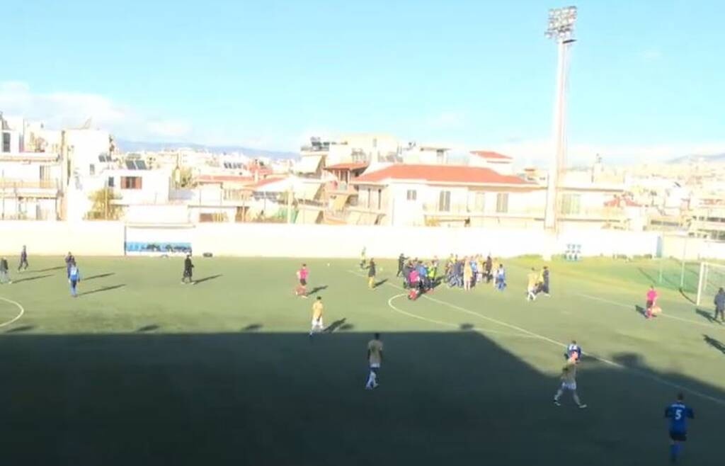 Γ' Εθνική: Επεισοδιακό το Εθνικός-Πανελευσινιακός - Στο νοσοκομείο ο Σεροπιάν