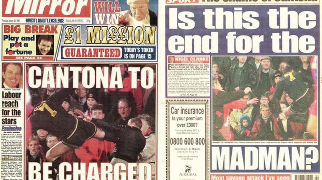 Ερικ Καντονά: 27 χρόνια από την διάσημη «καρατιά» σε οπαδό της Κρίσταλ Πάλας (photos+video)