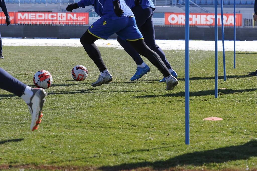 Αστέρας Τρίπολης: Προπόνηση στα… χιόνια – Χωρίς Κανελλόπουλο στη Λεωφόρο