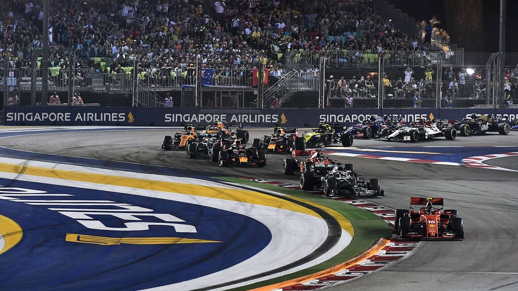 Formula 1: Εως το 2028 στο καλαντάρι το γκραν πρι στη Σιγκαπούρη