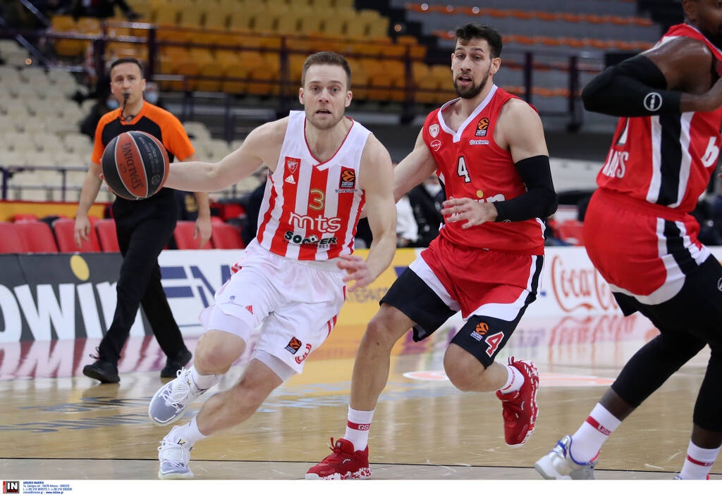 Ολυμπιακός-Ερυθρός Αστέρας 72-76: Από... χέρι αδελφικό!