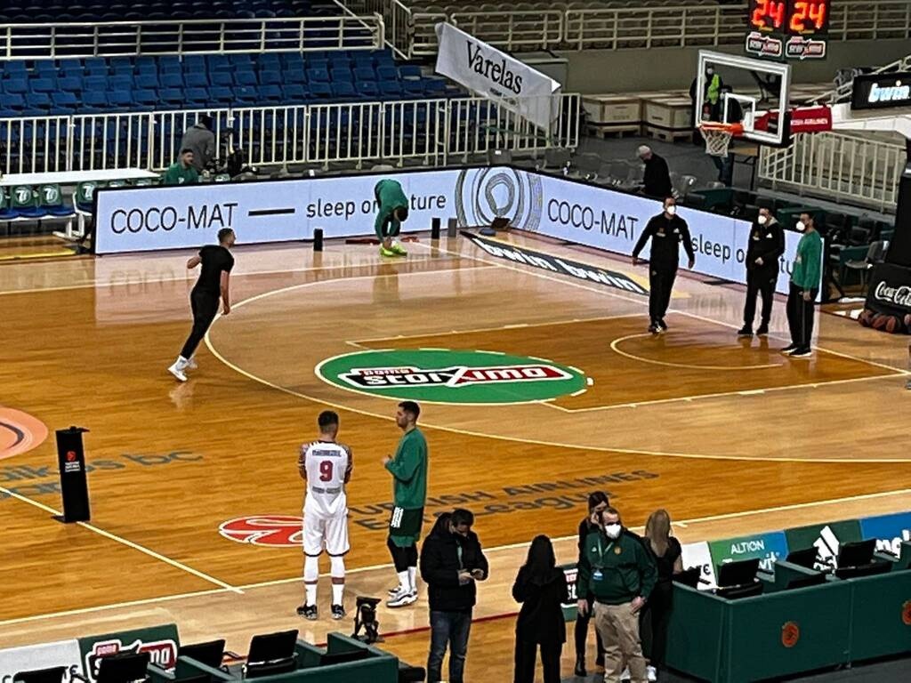 Παναθηναϊκός ΟΠΑΠ-Μπασκόνια: Στο ΟΑΚΑ μετά από 372 μέρες ο Στέφαν Γιόβιτς (photos+video)